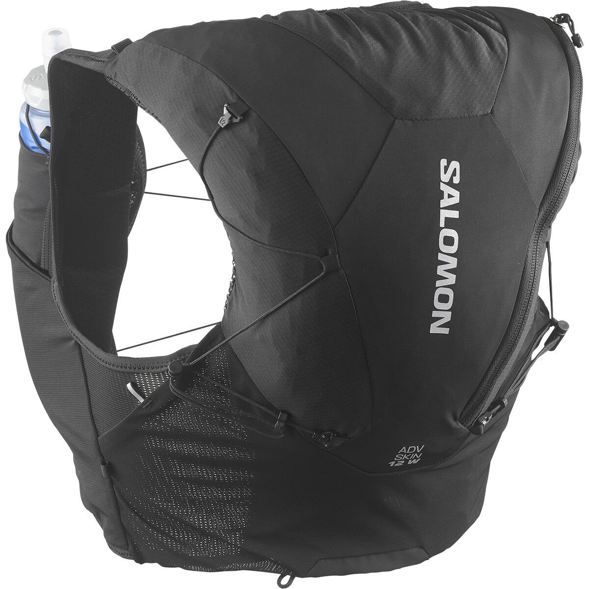 Image of Salomon ADV Skin 12L Hydration Pack - Women's Black/Asphalt, S
