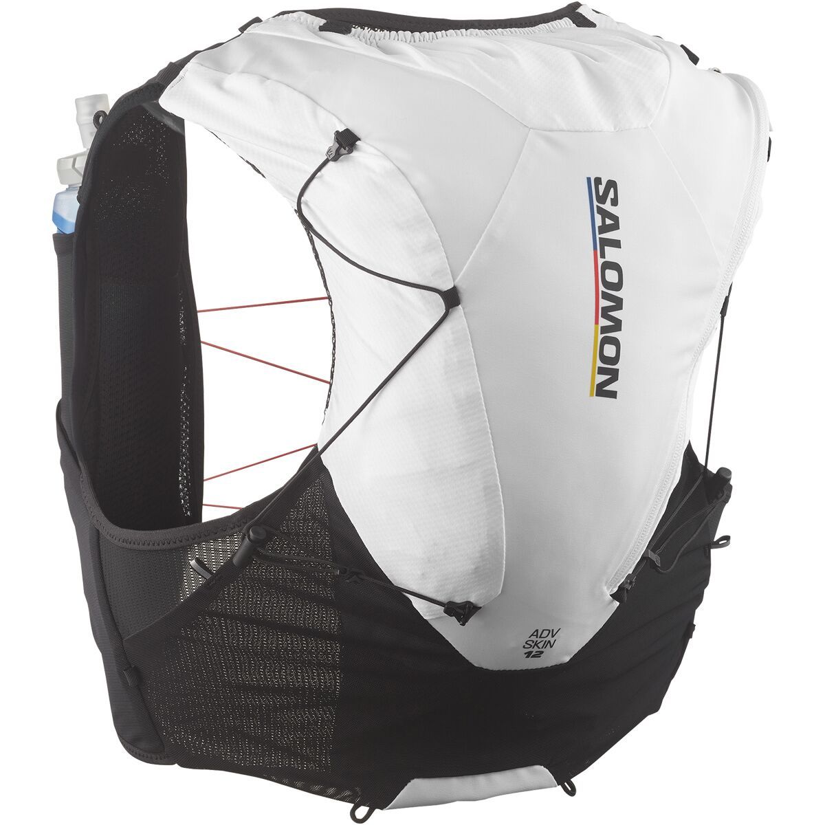 Image of Salomon ADV Skin 12L Race Flag Hydration Pack Black/White, S