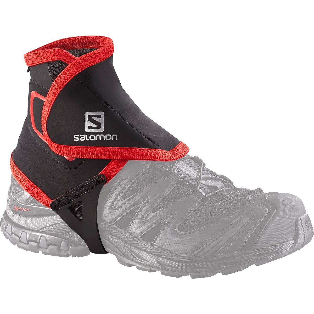 Image of Salomon Trail High Gaiters Black, 7.5-9.0