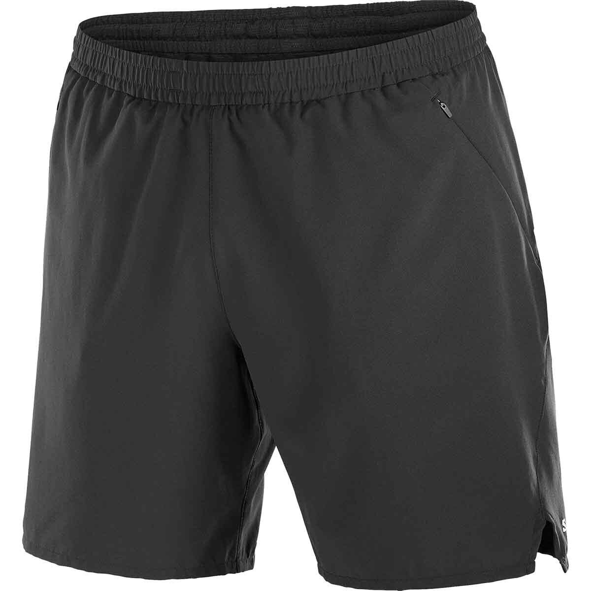 Image of Salomon Shkout 2In1 7in Short - Men's Deep Black, XL