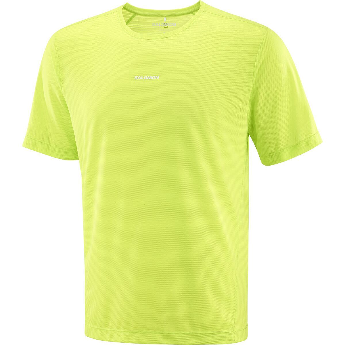Image of Salomon Shkout Core Short-Sleeve T-Shirt - Men's Acid Lime, M