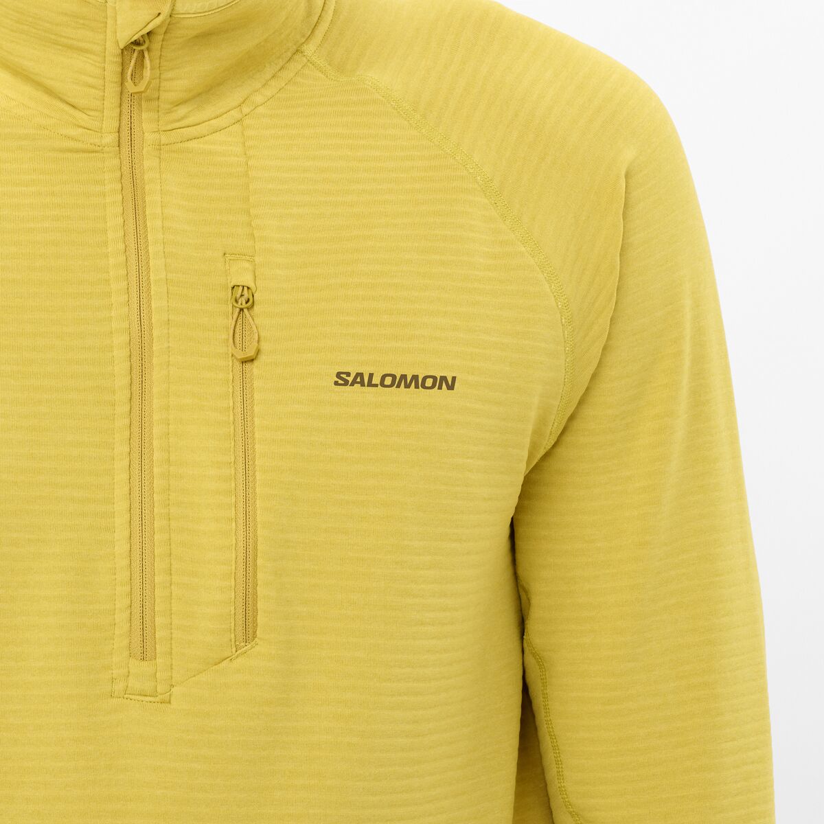 【1回のみ 使用】 SALOMON DISTRICT Mサイズ YELLOW Salomon Sntial Lightwarm 1/2-Zip Jacket - Men's - Clothing