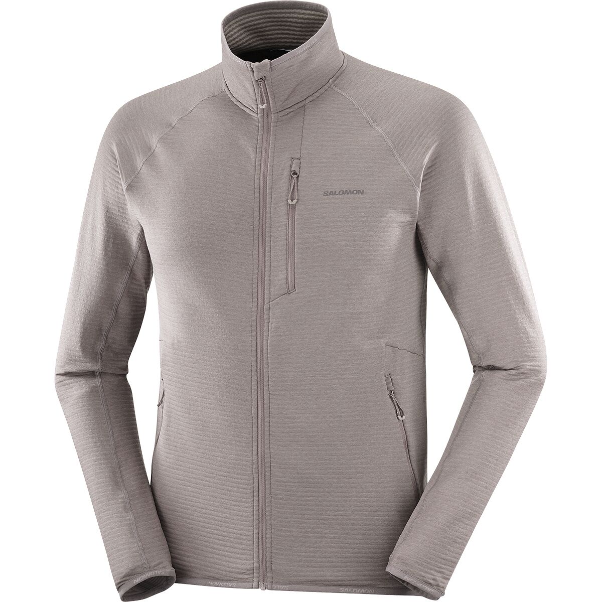 Image of Salomon Sntial Lightwarm Full-Zip Jacket - Men's Iron, M