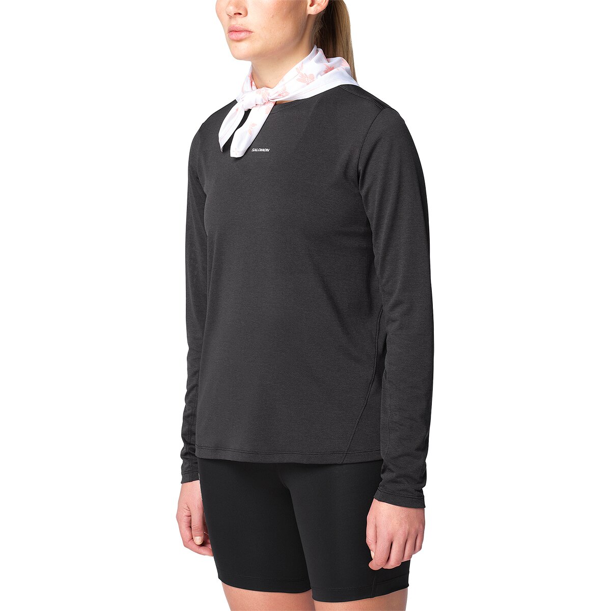 Salomon Salomon Shakeout Core Long-Sleeve T-Shirt - Women's Deep Black, L