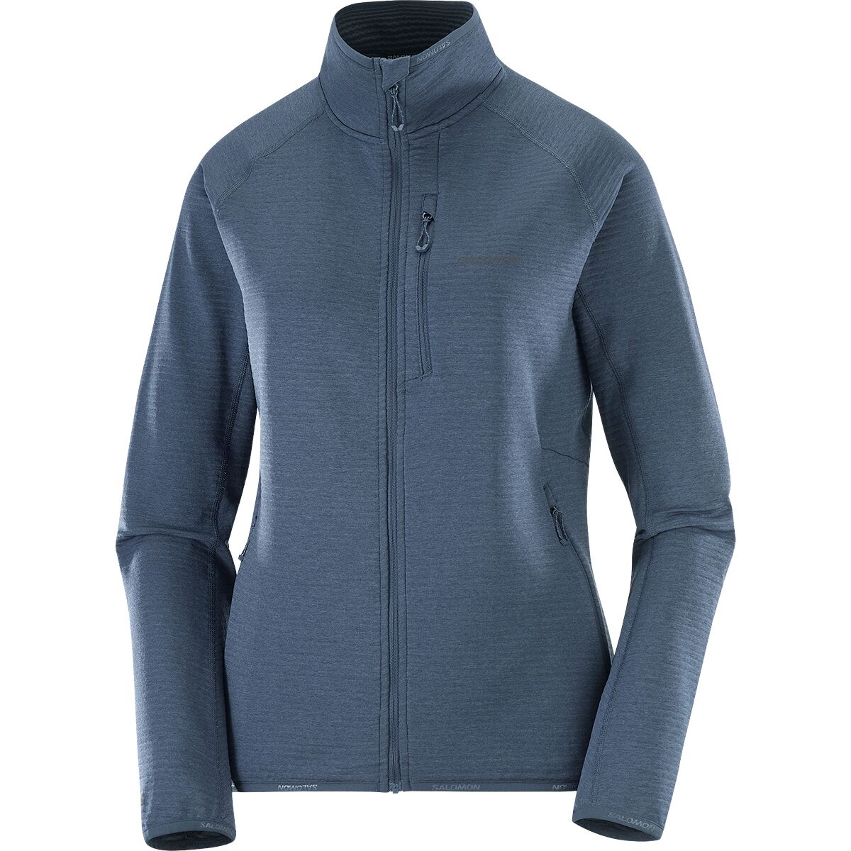 Image of Salomon Sntial Lightwarm Full-Zip Jacket - Women's Blue Nights, M