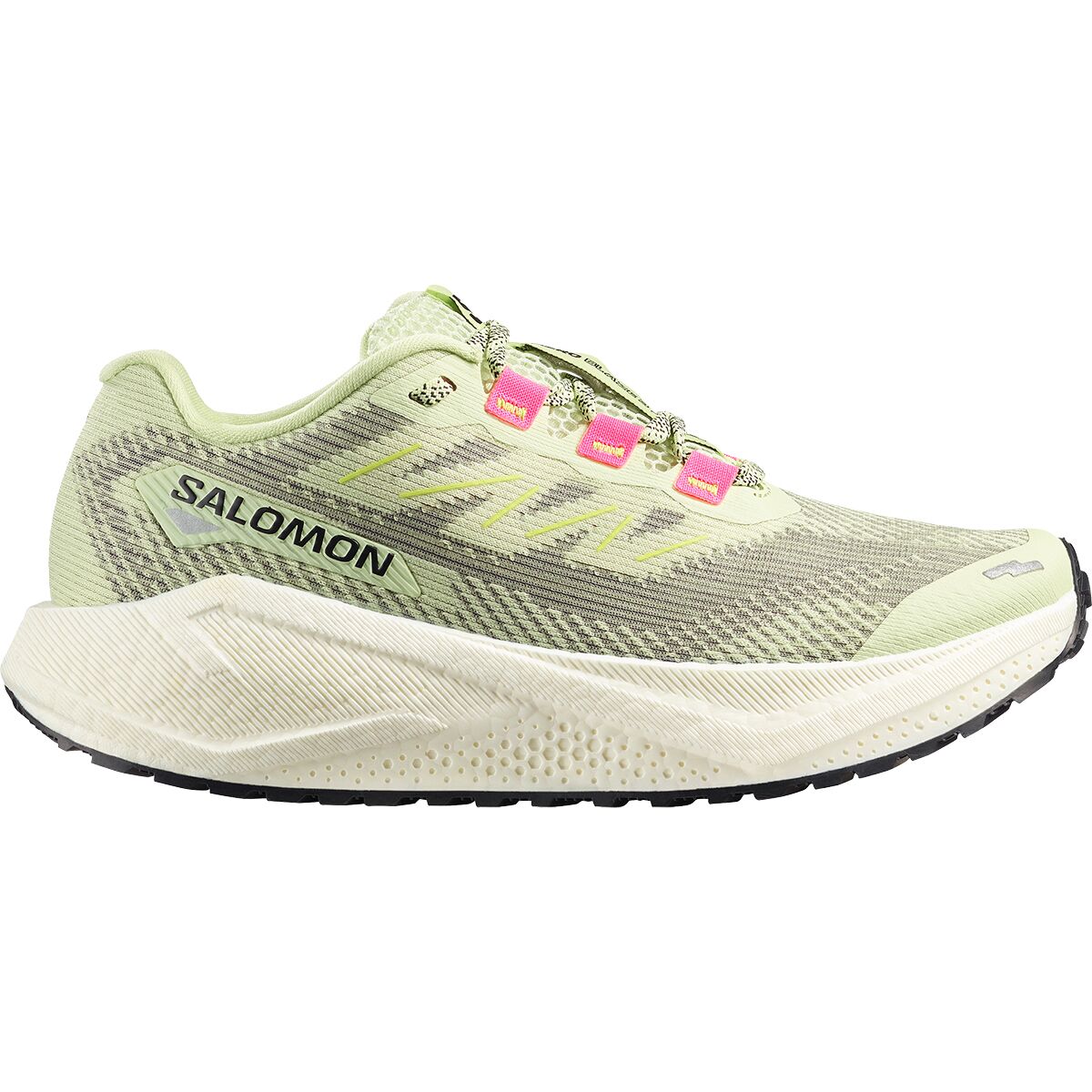 Image of Salomon Aero Blaze 3 Grvl Running Shoe - Women's Butterfly/Knockout Pink/Black, US 7.0/UK 5.5
