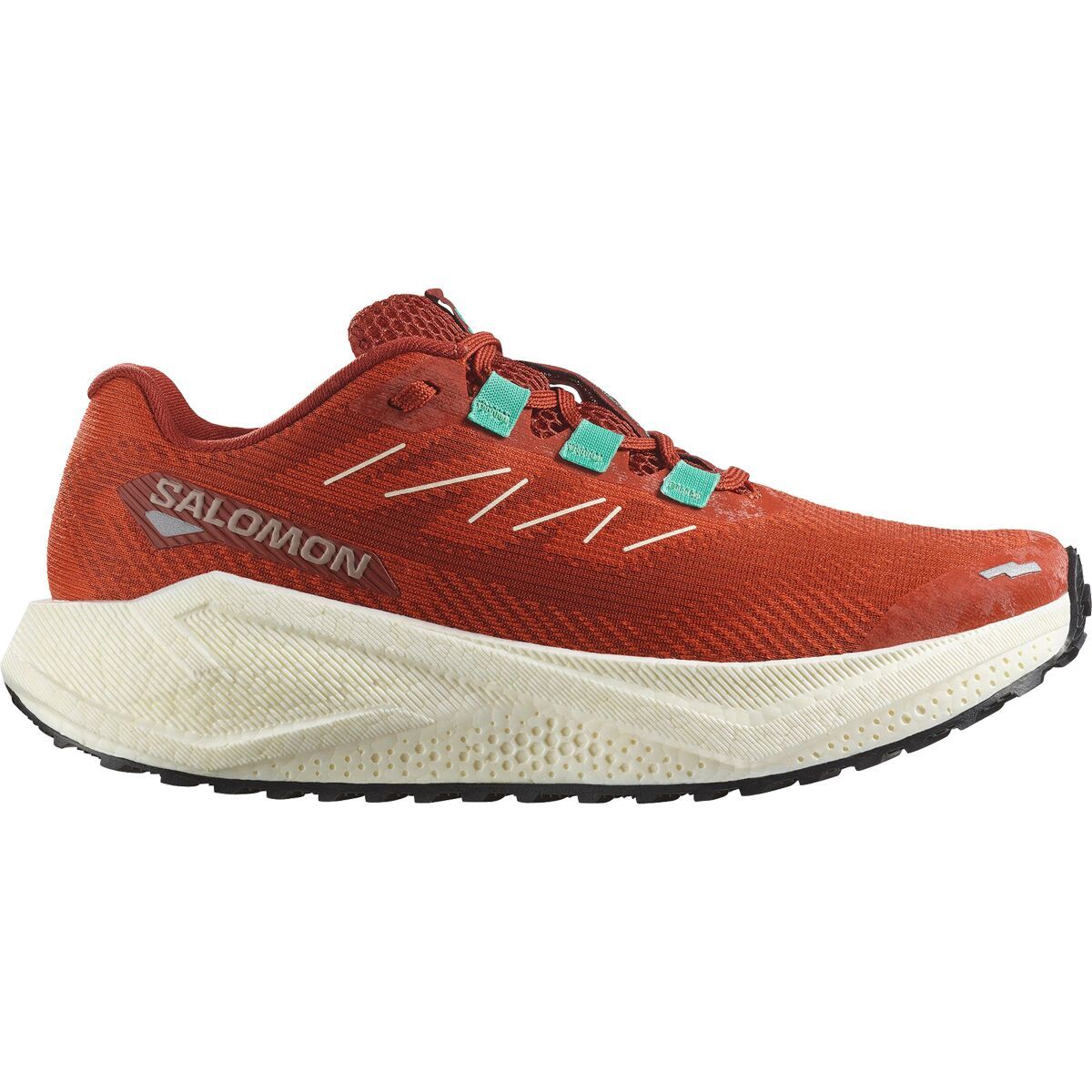 Image of Salomon Aero Blaze 3 Grvl Running Shoe - Women's Burnt Ochre/Vanilla Ice/Vanilla Ice, US 7.0/UK 5.5