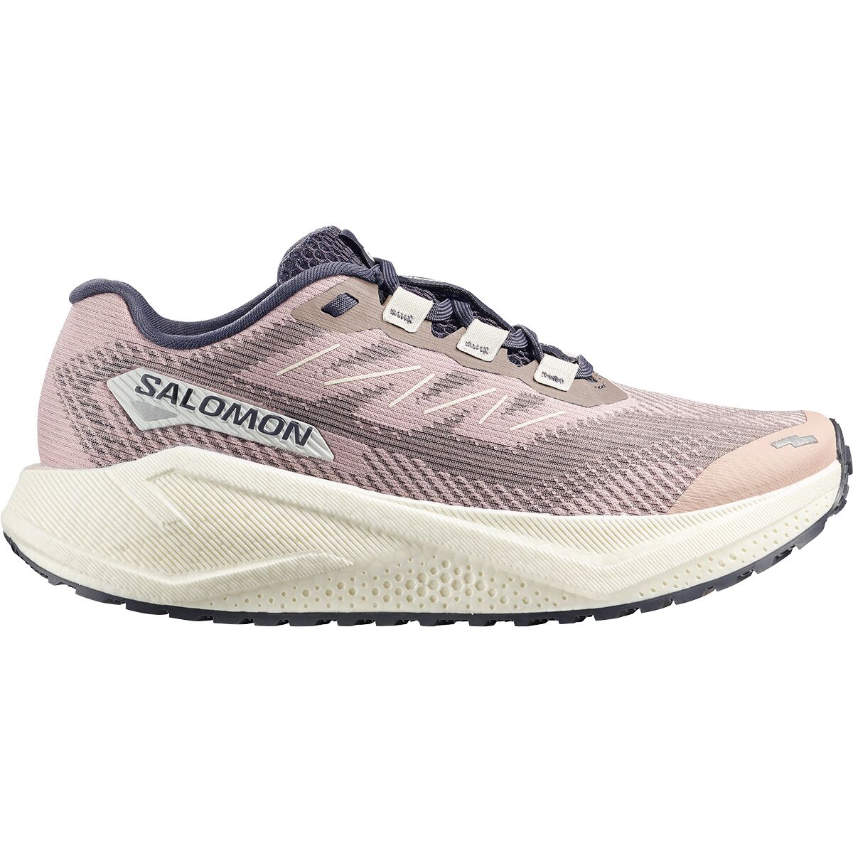 Image of Salomon Aero Blaze 3 Grvl Running Shoe - Women's Shadow Gray/Vanilla Ice/Nine Iron, US 9.0/UK 7.5