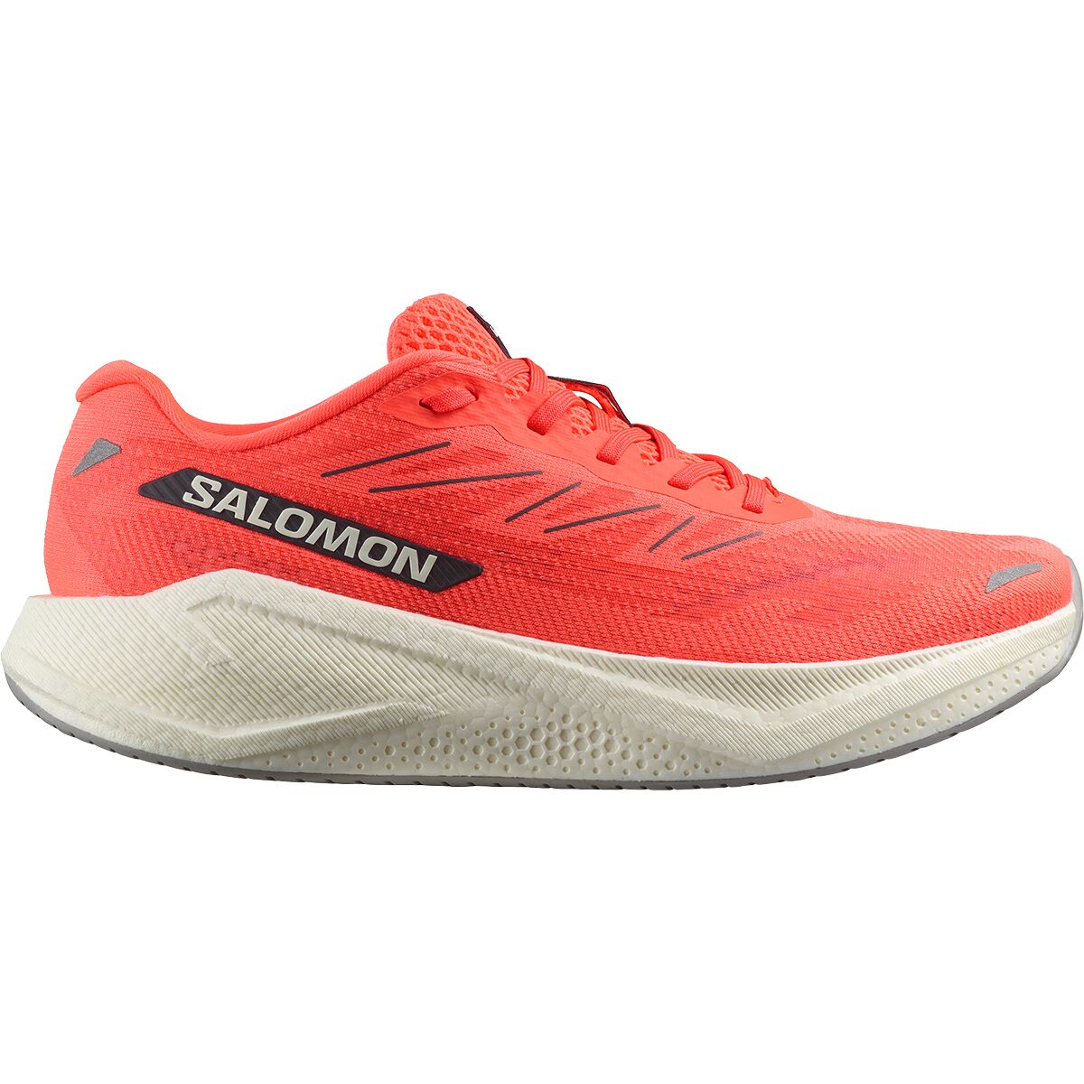 Image of Salomon Aero Blaze 3 Running Shoe - Men's Neon Flame/Vanilla Ice/Nine Iron, US 8.5/UK 8.0