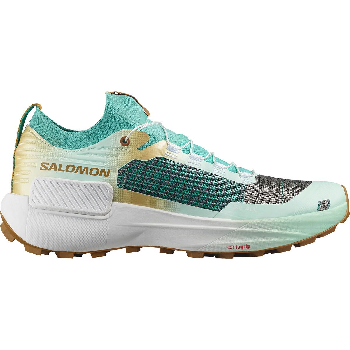 Salomon S/Lab Genesis LTD Courtney V2 Trail Running Shoe Waterfall/White/Bay, US 5.0/UK