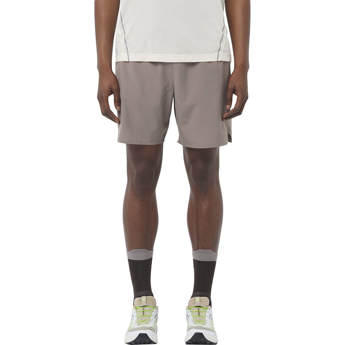 Salomon Salomon SHKout Glow 7in Short - Men's Iron, S