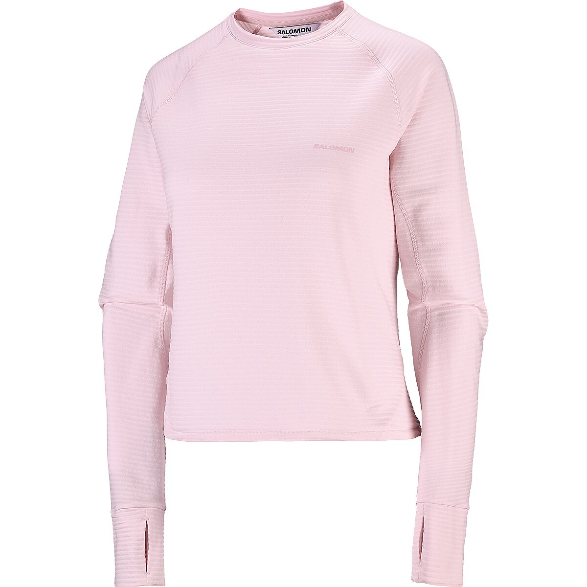 Image of Salomon Essential Lightwarm Crew - Women's Icy Pink, XS