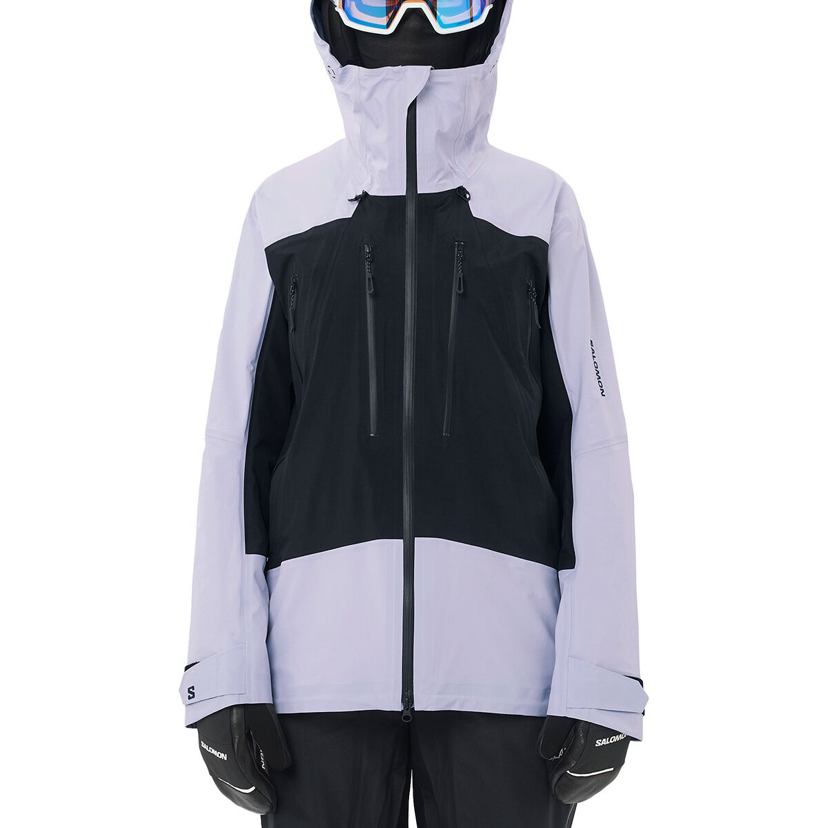 Image of Salomon Scrambler GORE-TEX Jacket - Women's Cosmic Sky/Deep Black, M
