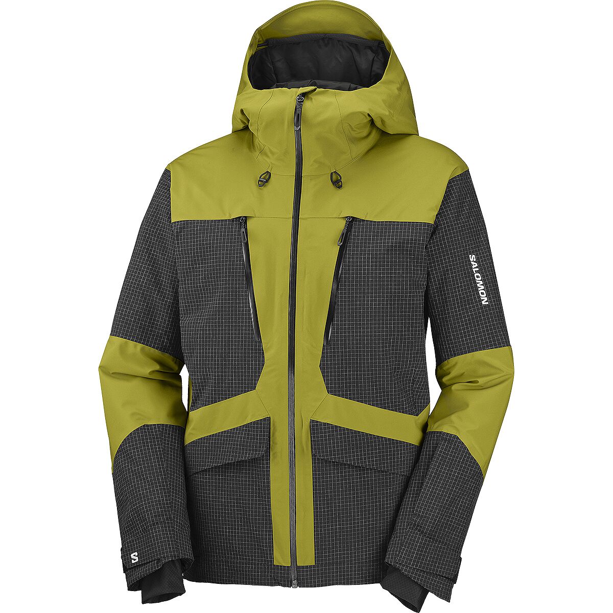 Image of Salomon Spark Jacket - Men's Cardamon Seed/Deep Black, XL