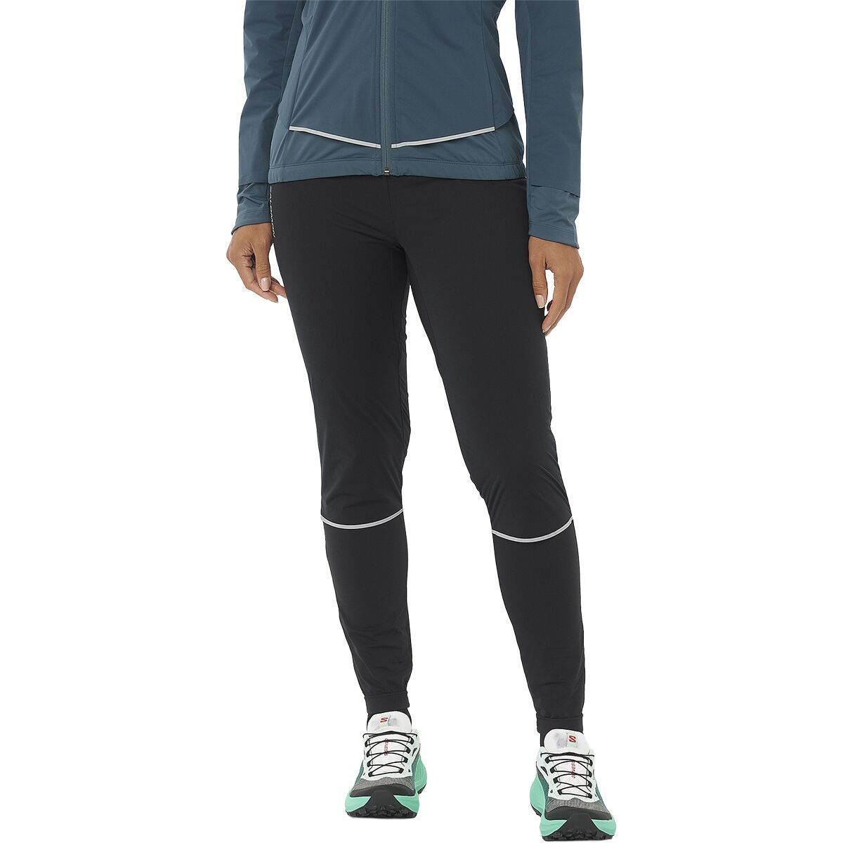 Image of Salomon Light Shell Pant - Women's Deep Black, M