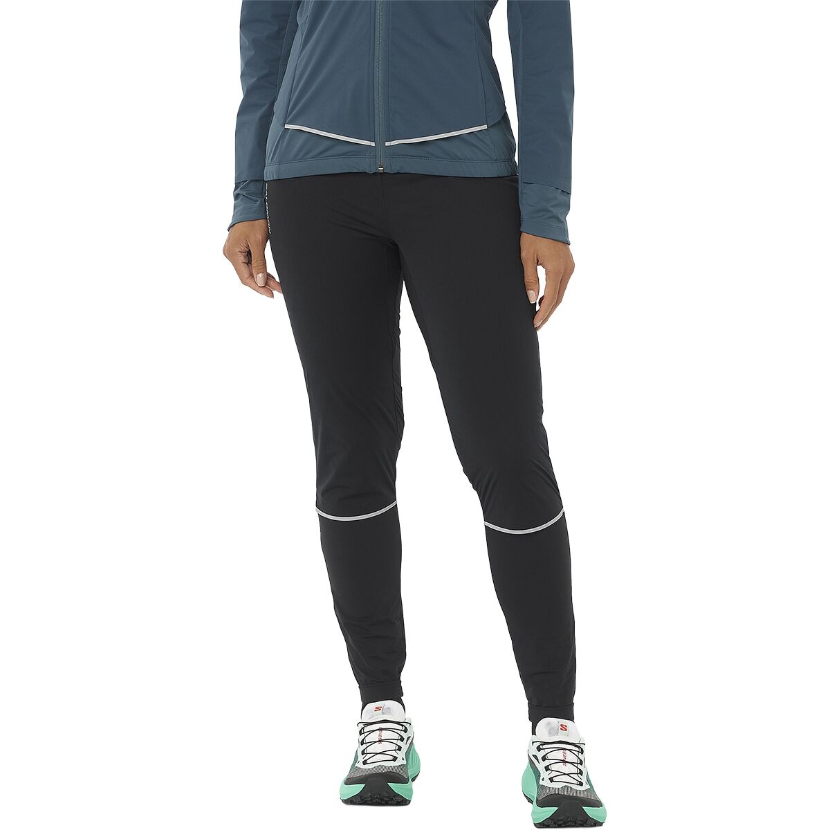 Image of Salomon Light Shell Pant - Women's Deep Black, XL
