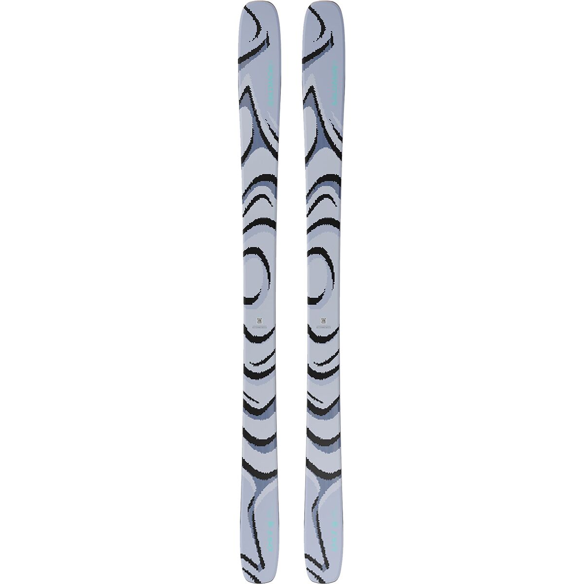 Image of Salomon QST 100 Ski - 2027 Cosmic Sky/Dark Grey/Neon Blue, 172cm