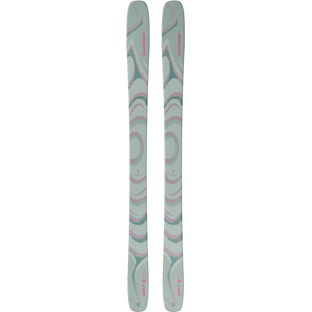 Image of Salomon QST 100 Ski - 2026 Iceberg Green/Nirvana/Rhodamine, 148cm