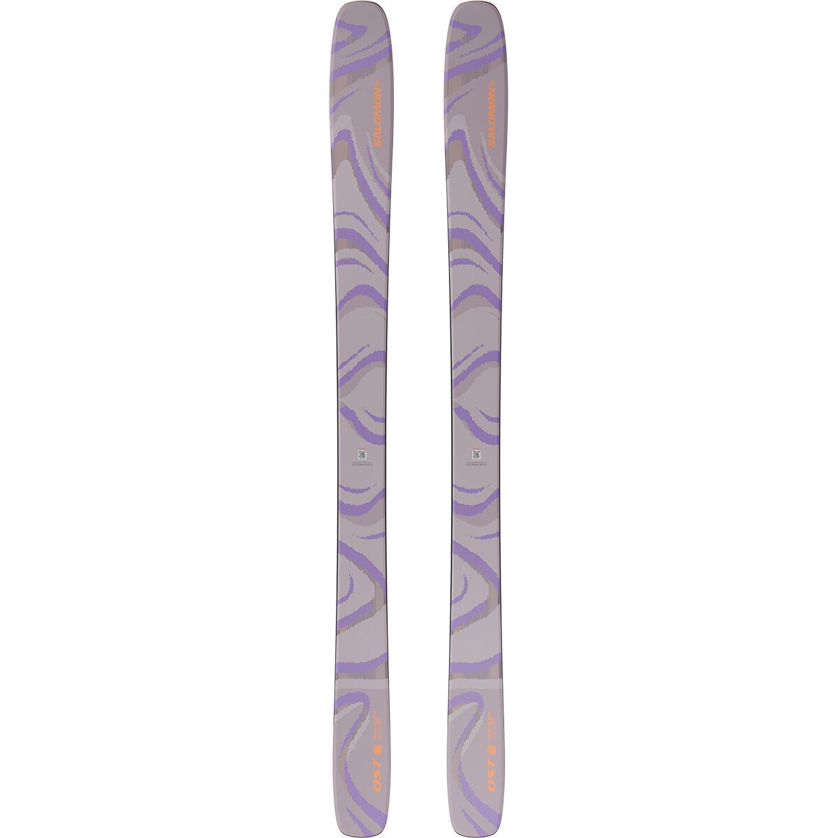 Image of Salomon QST 106 Ski - 2027 Nirvana/Ultra Violet/Fusion Coral, 165cm
