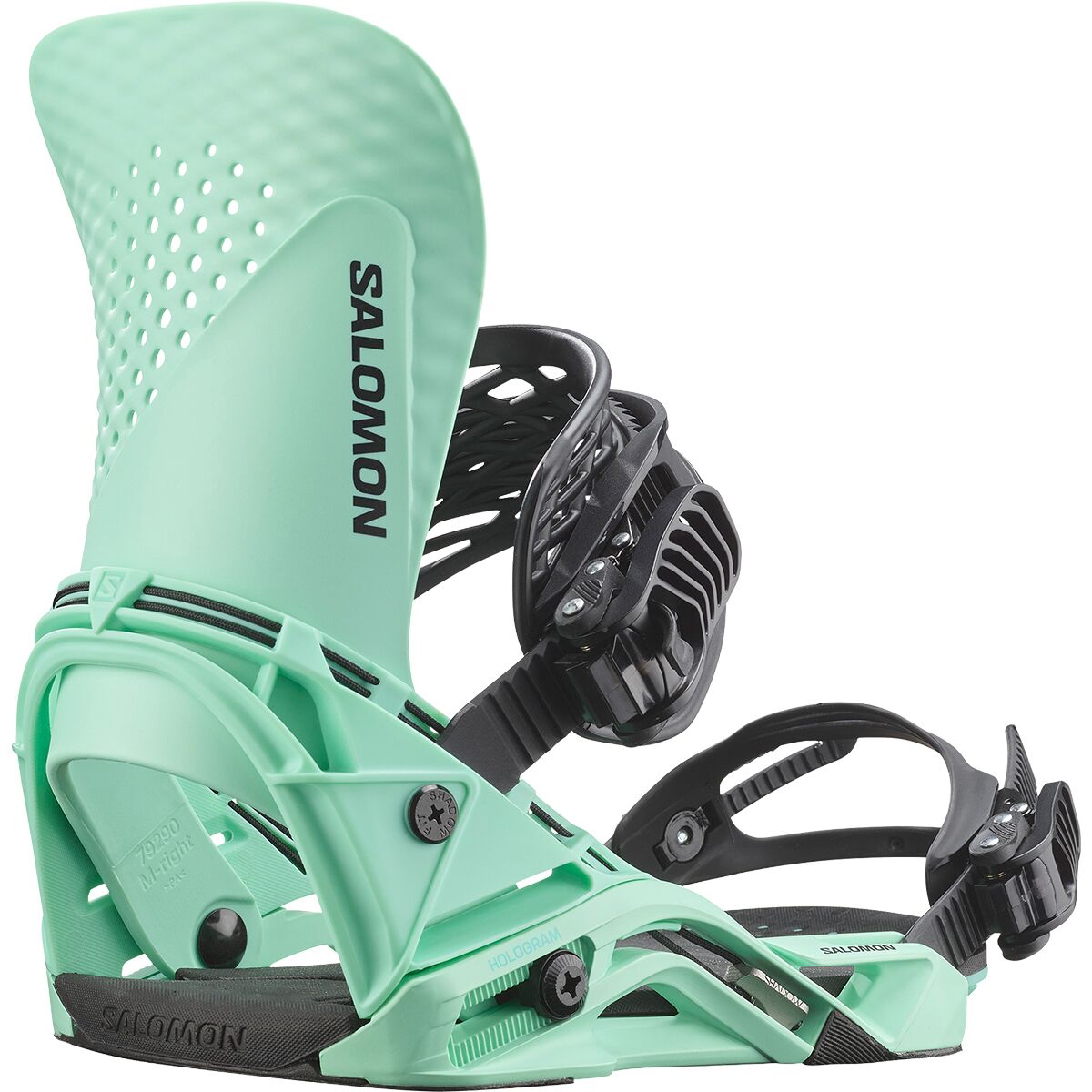Image of Salomon Hologram Snowboard Binding - 2027 Spearmint, L