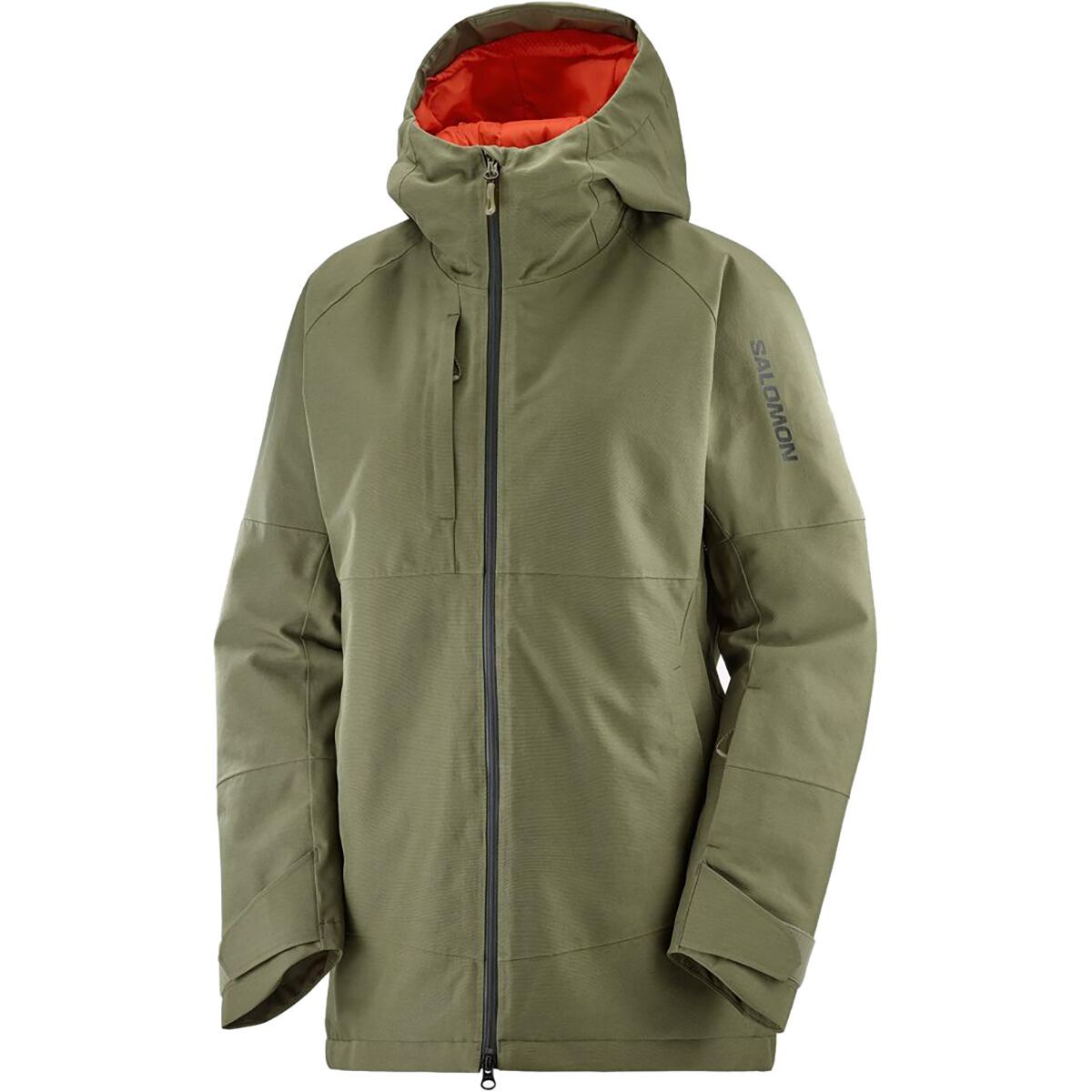 Image of Salomon Bashley Puff Jacket - 2024 - Women's Olive Night, M