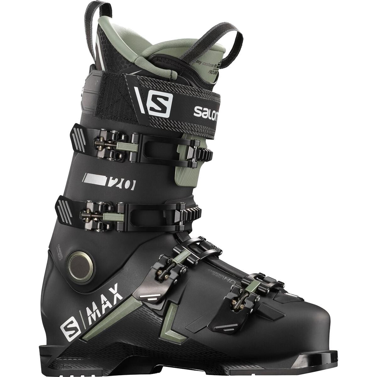 Salomon S/Max 120 Ski Boots Black/Oil, 24/24.5