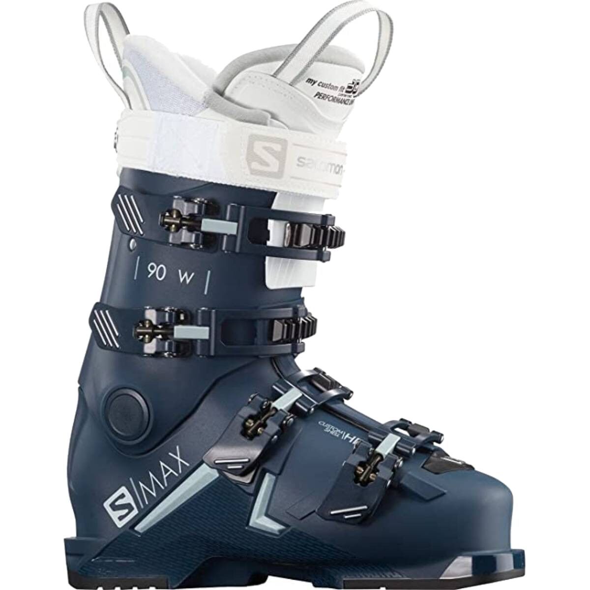 Salomon S/Max 90 Ski Boots - Women's Petrol Bl/Sterling, 26.5