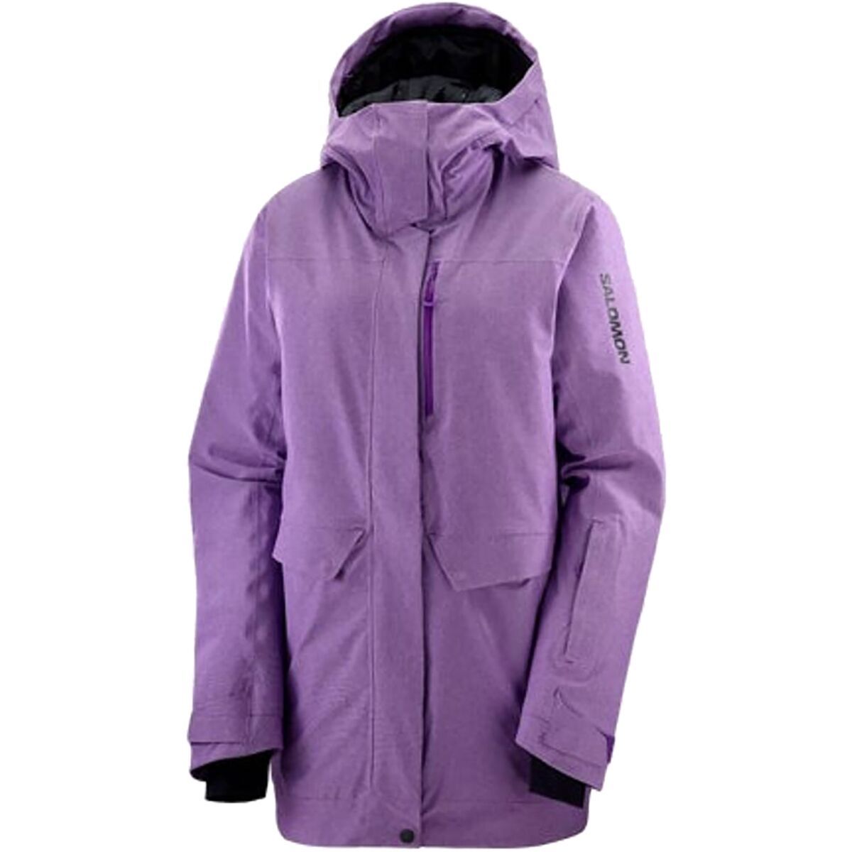 Image of Salomon Stance Cargo Jacket - 2024 - Women's Royal Purple/Heath, XS