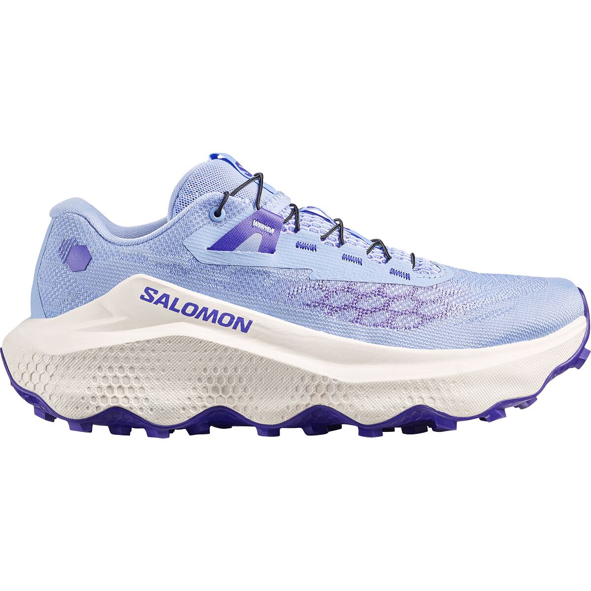 Image of Salomon Ultra Glide 4 Trail Running Shoe - Women's Brunnera Blue/Vanilla Ice/Deep Blue, US 7.0/UK 5.5