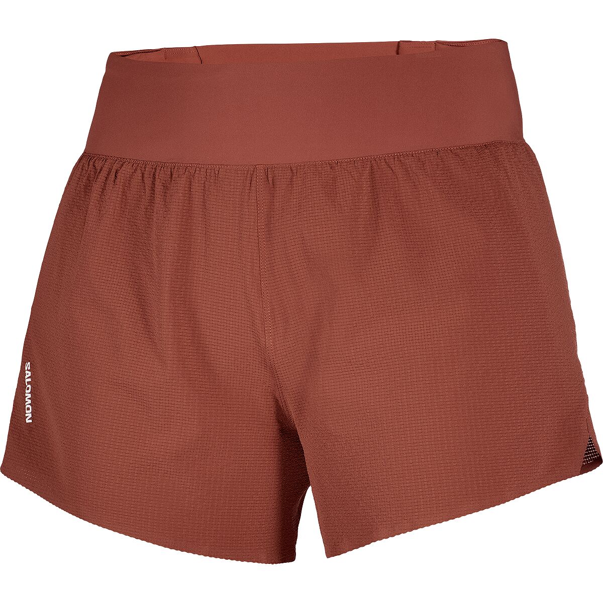Image of Salomon Sense Aero Stow 4in Short - Women's Burnt Umber, M