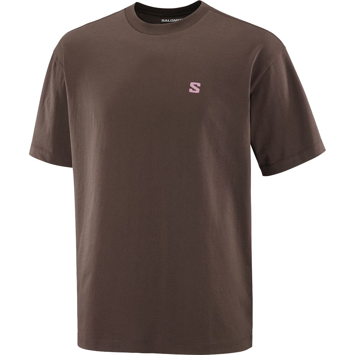Salomon Salomon Round Logo Graphic T-Shirt - Men's Coffee Bean, M