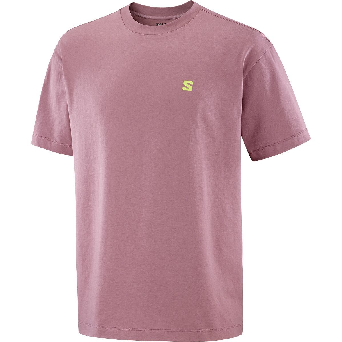 Image of Salomon Round Logo Graphic T-Shirt - Men's Dusky Orchid, L