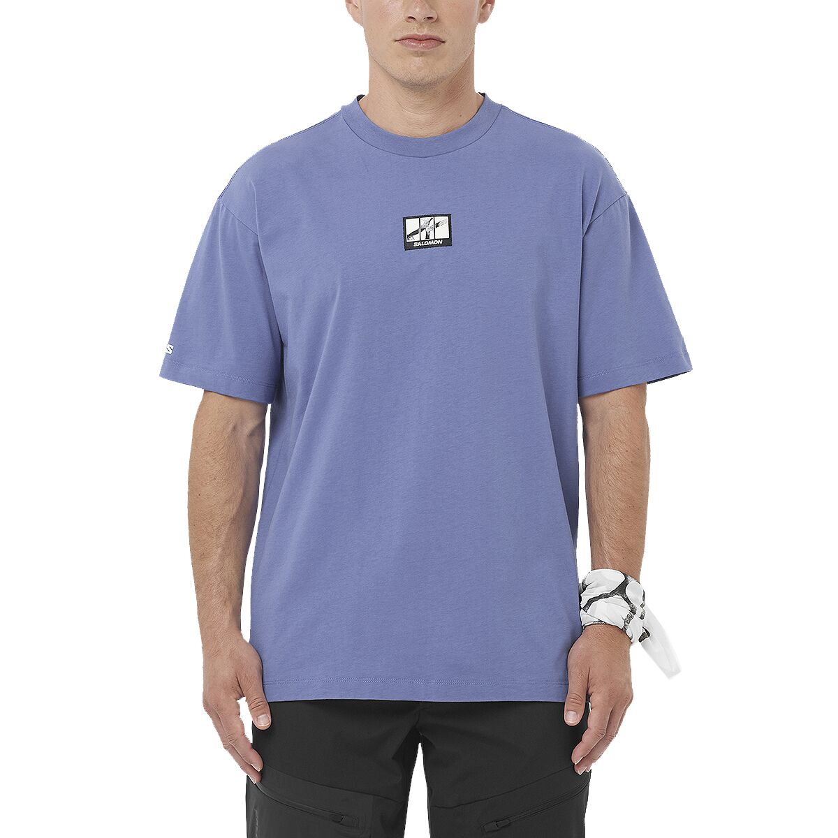 Image of Salomon Wild Rays Label T-Shirt - Men's Marlin, XXL