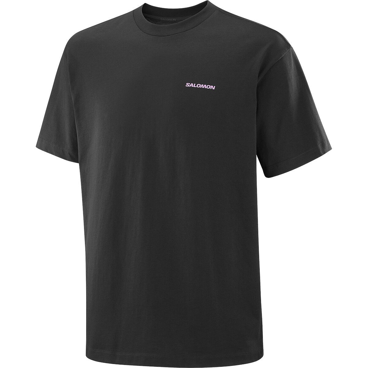 Image of Salomon Wild Rays Short-Sleeve T-Shirt - Men's Deep Black, L