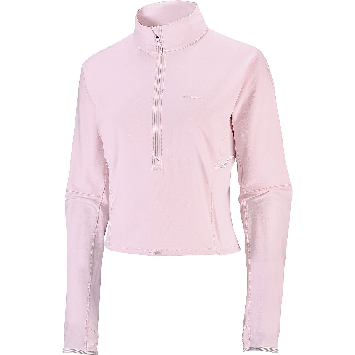 Image of Salomon Sense Aero Hybd CP Pullover Top - Women's Icy Pink, L