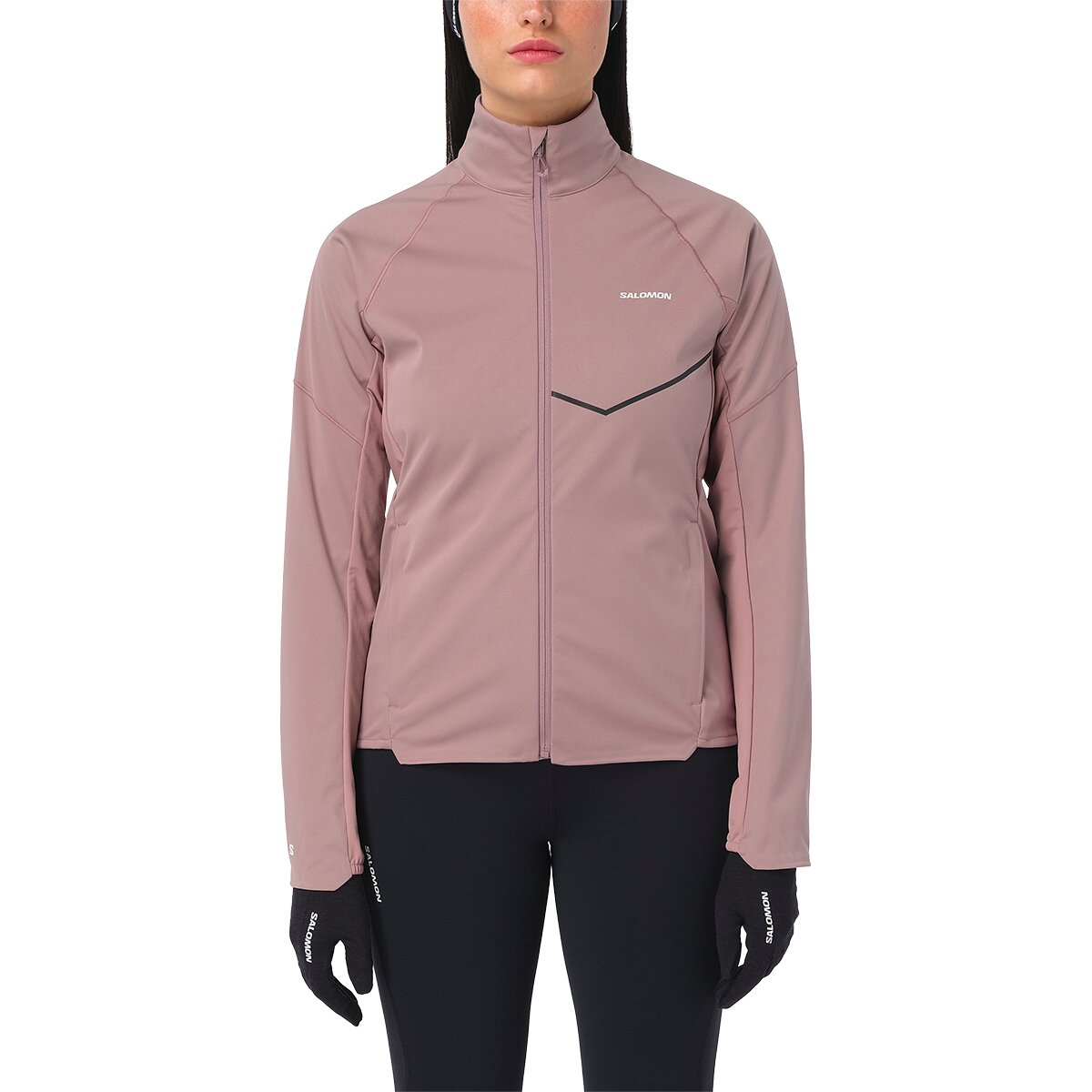 Image of Salomon Sense Softshell Jacket - Women's Antler, XS