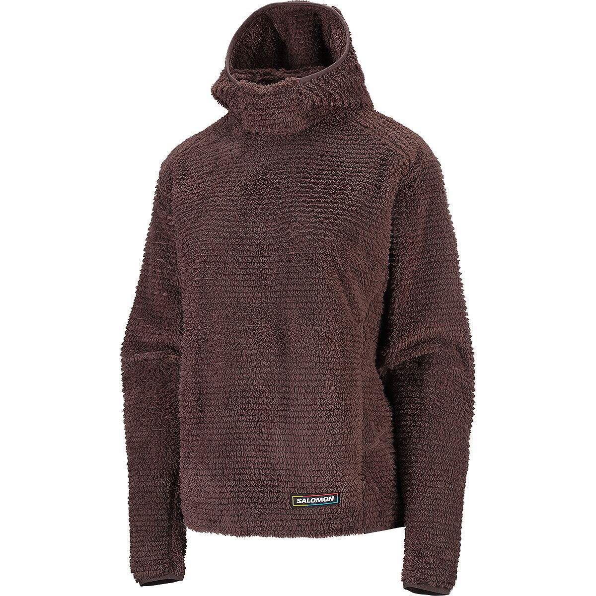Image of Salomon Thernova Fleece Hoodie - Women's Coffee Bean, XL