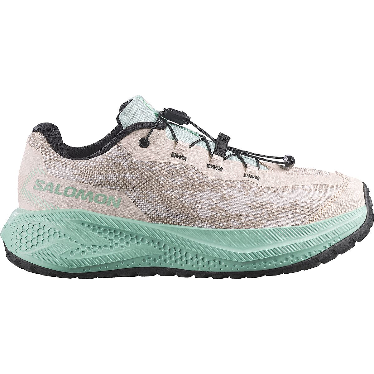 Image of Salomon Aero Grvl Shoe - Kids' Tapioca/Lichen/Black, 13.0