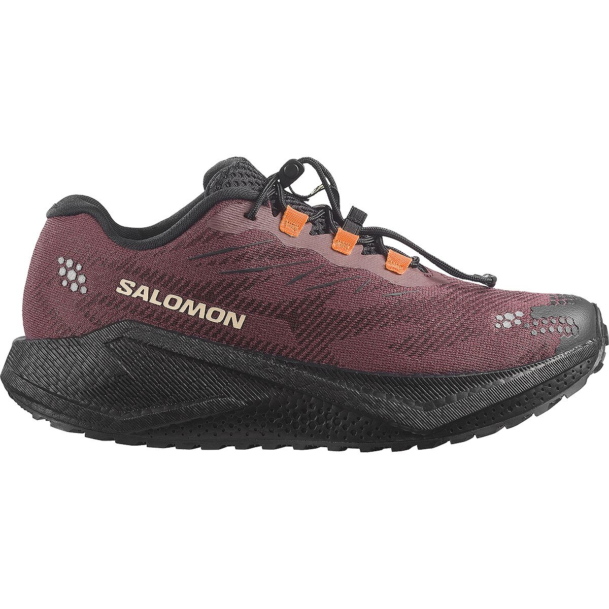 Image of Salomon Aero Blaze 4 Grvl Running Shoe - Women's Huckleberry/Black/Lime Cream, US 11.0/UK 9.5