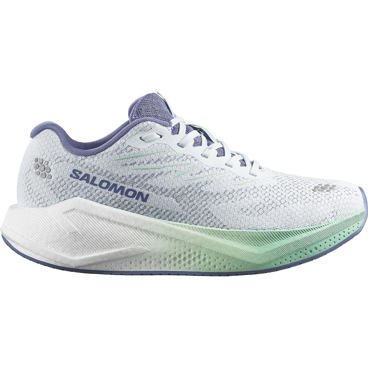 Image of Salomon Aero Blaze 4 Running Shoe - Women's Ancient Water/White/Heron, US 8.5/UK 7.0