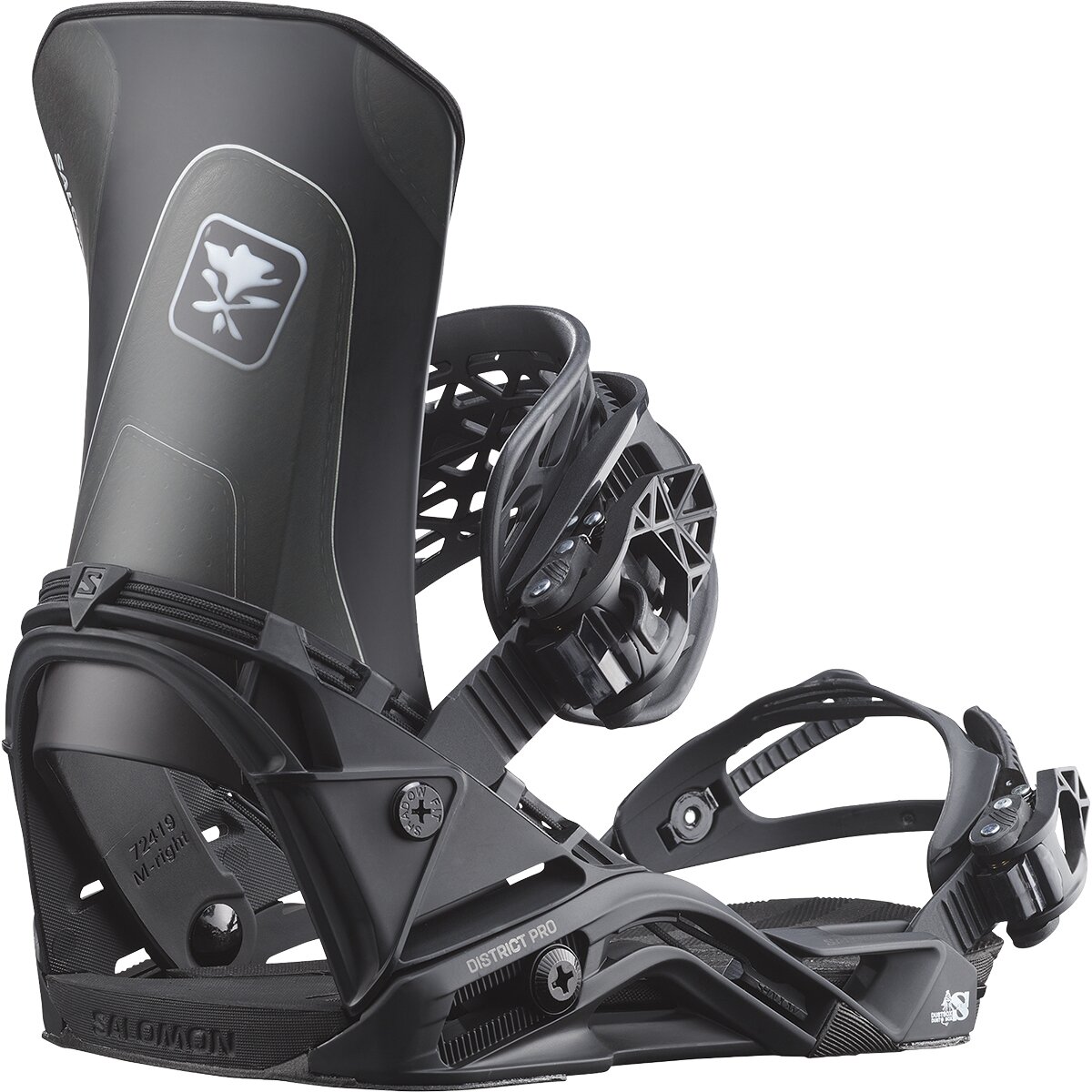 Salomon District Snowboard Binding Video and Written Review