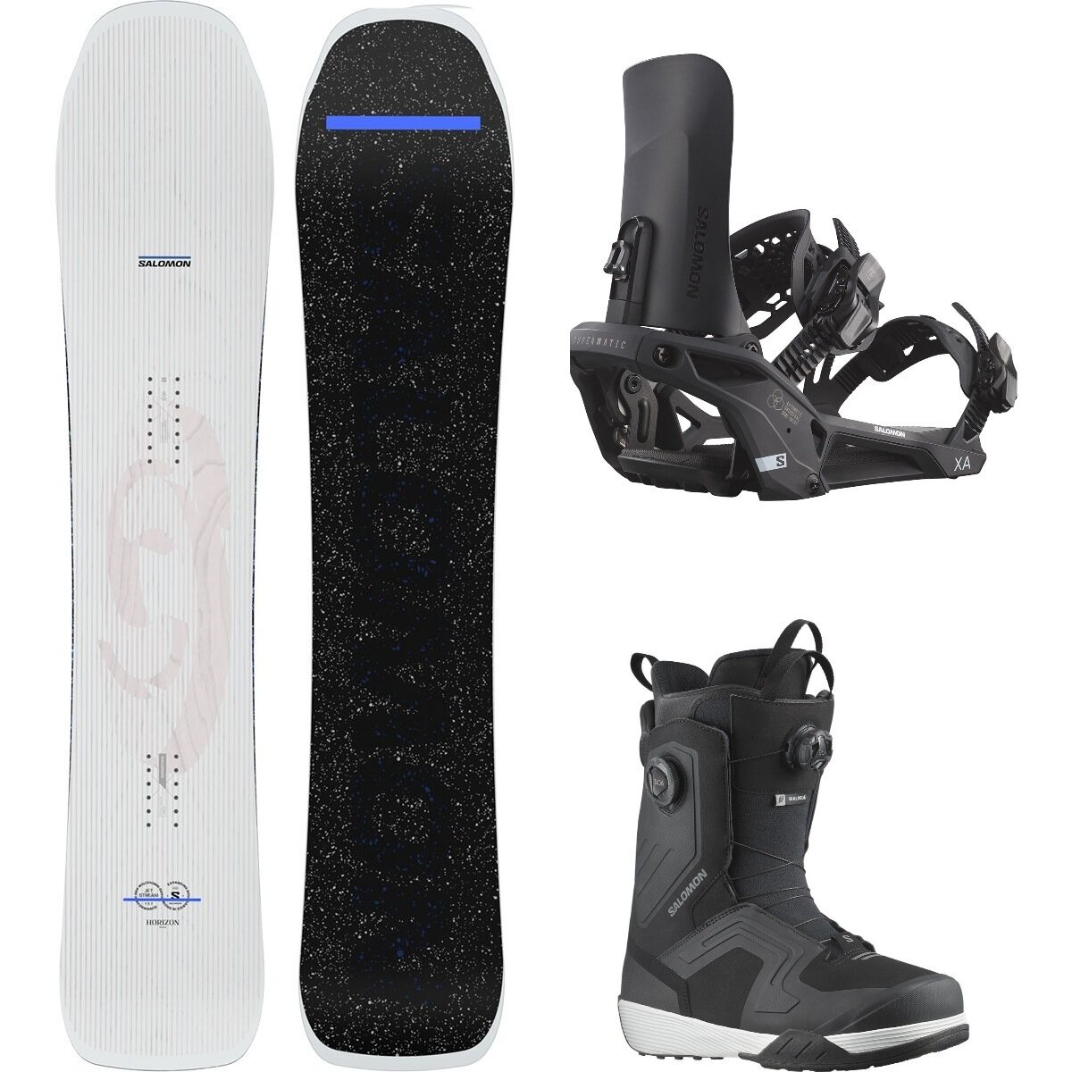 Salomon Jetstream Snowboard + XA Supermatic Binding + Dialogue Boot 2026