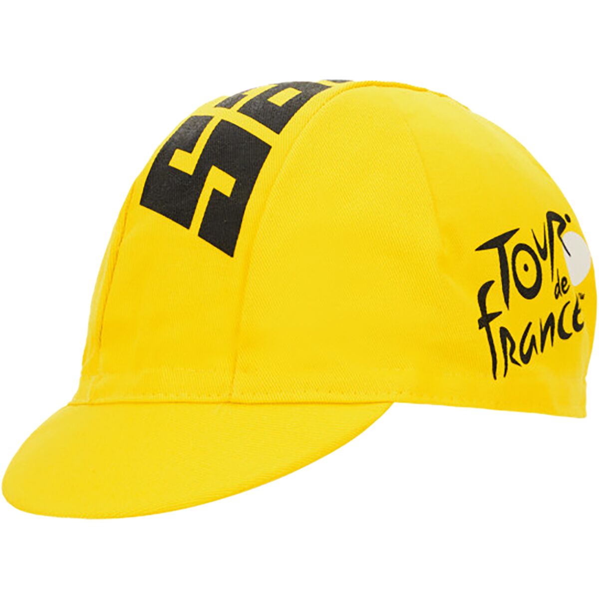 Santini Santini Tour de France Official Cycling Cap Giallo, One Size