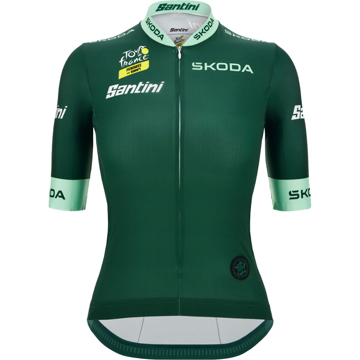 Santini Santini TDF Femme Avec Zwift Best Sprinter Jersey - Women's Verde, S