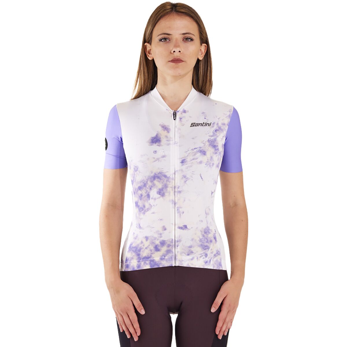 Santini Santini Marble Short-Sleeve Jersey - Women's Pervinca, XL