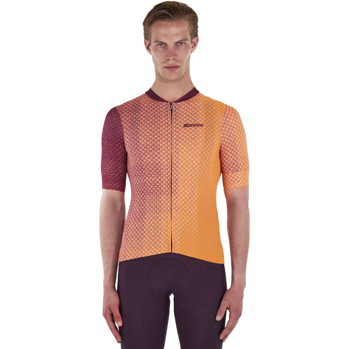 Santini Santini Paws Forma Short-Sleeve Jersey - Men's Arancio, L