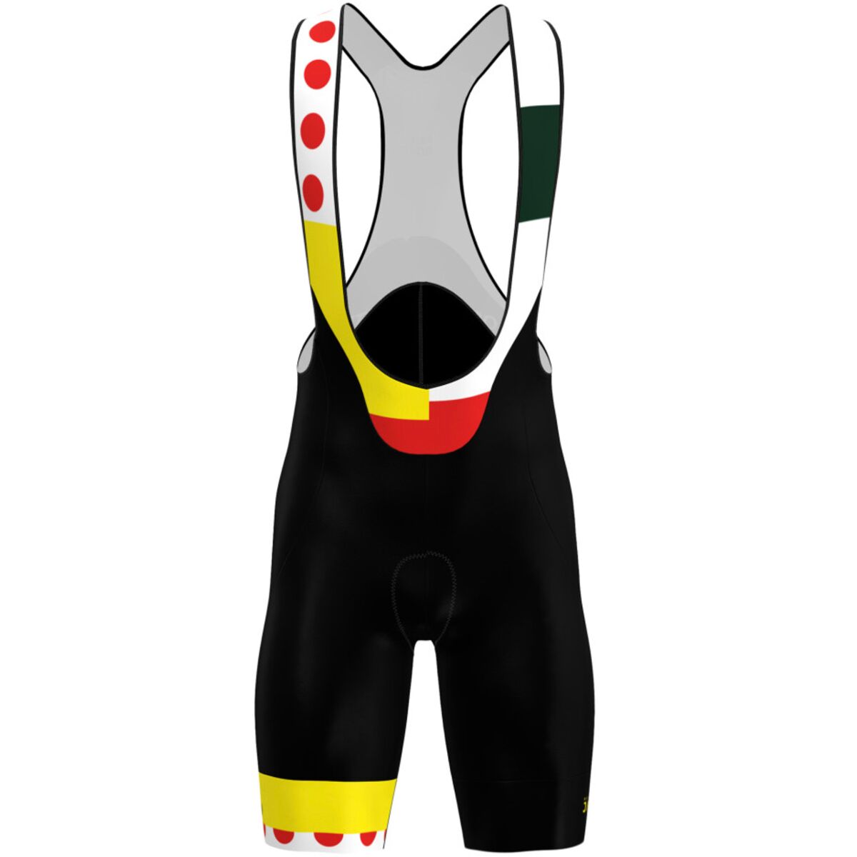 Santini Santini Le Maillot Jaune Official Combo Cycling Bib Short - Men's Nero, S