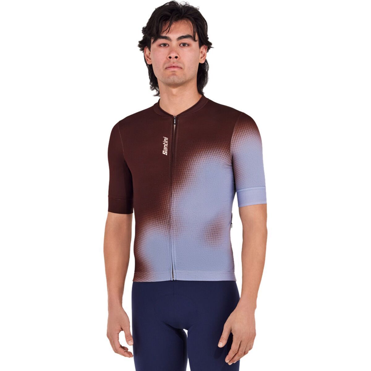 Image of Santini Spot Jersey - Men's Light Blue, XL