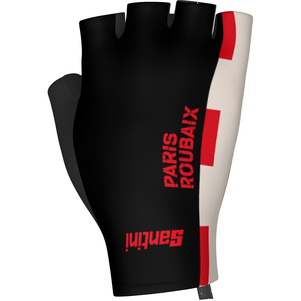 Image of Santini Paris Roubaix Short Finger Glove Paris Print, M
