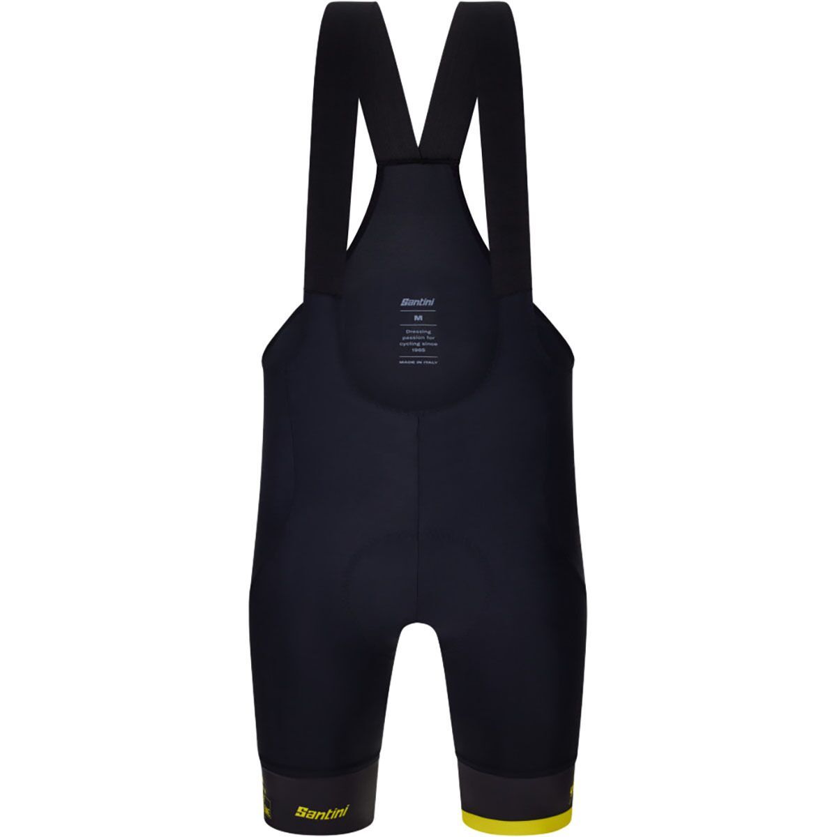 Image of Santini Maillot Jaune Col De La Madeleine Bib Short - Men's Nero, S